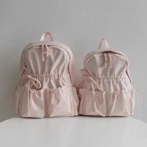 [LAINI]발레코어 리본 셔링 포켓 보부상 백팩 ba-60712c