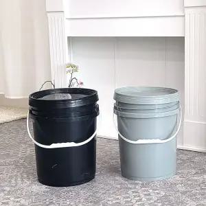 베하몰 PP 플라스틱 빈통 바케스 20L/손잡이/버킷/물양동이/세차통/세차/청소/물통/물바케스/가정용/다용도
