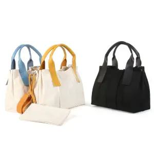 핀턱 주름 캔버스백 텀블러 에코백 가방 텀블러백/데일리/일상용/외출용/여행용/회사원/예쁜/여성/가벼운