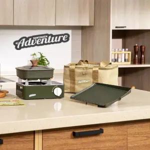 썬터치어드벤처 감성버너 x 냄비그릴 풀세트 (프리미엄 세라믹 라인)