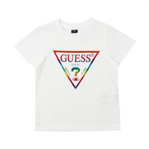 [게스키즈] 아동공용 무지개 삼각 반팔티 G34KDT011 G23KDT031 G13KDT051 9색상