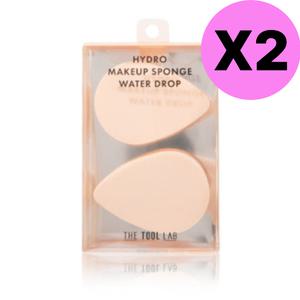 더툴랩 퍼프 스펀지 메이크업 물방울 워터 드롭 2입x2