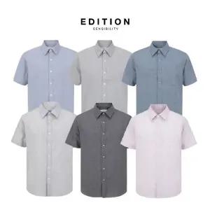 [롯데백화점]에디션 신상초특가 구김없고 시원하고 편한 반팔 남방 셔츠 NEF2WC1951-2 GB7777