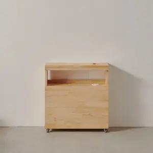 몽드 침대 옆 낮은 틈새수납장 600  착불