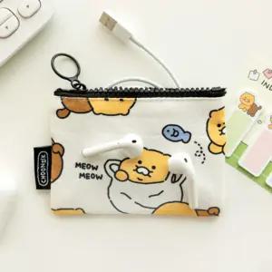 카카오프렌즈 춘식이 오디너리 패턴 플랫파우치 스퀘어