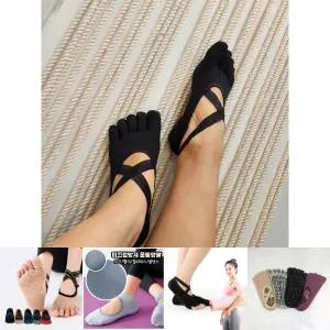 토삭스 미끄럼방지 요가 덧신 양말/스포츠 필라테스 논슬립 필라 운동 발가락 실내 삭스 토우 양발 넌슬립