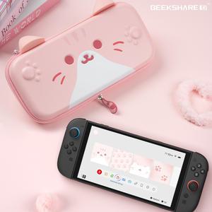 닌텐도 스위치2 케이스 긱쉐어 냥이 파우치