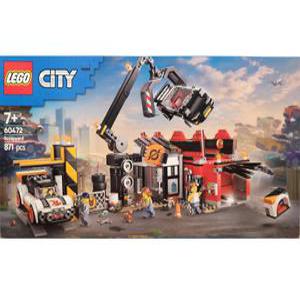 레고 시티 자동차 폐차장 60472