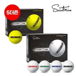 갤러리아 [5더즌 세트] 세인트나인 타겟라인 골프볼 3피스