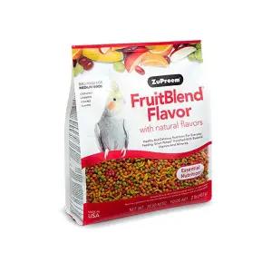 주프림 후르츠블렌드 중형 907g 코뉴어 앵무새 먹이 펠릿 사료
