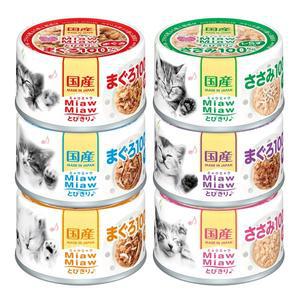 아이시아 먀우먀우 토비키리 고양이캔 6종 콤보 60gx24개