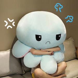 대왕문어인형 리버시블 모찌 포근한 초대형 대왕