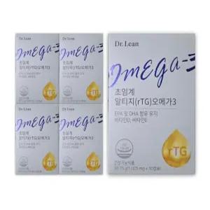 닥터린 초임계 알티지(rTG) 오메가3 (송중기 오메가) 5박스 5개월분