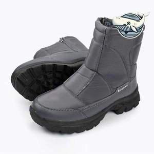 겨울 방한 키높이 부츠 편안한 쿠션과 털안감 첼시레인부츠남성