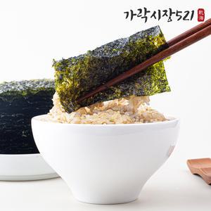 조미안된 구운김 4g x 56봉 처음먹는 어린이김 무조미 무가미 재래김 간편포장