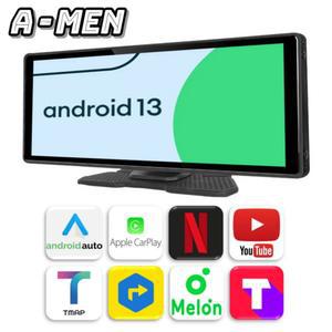 최신 안드 13 카플레이 GT 무선 스크린 본체 넷플릭스 86인치 모니터 GPS 유선