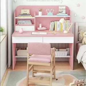 저학년 여아 책상 핑크 신학기 고학년 데스크 서랍많은