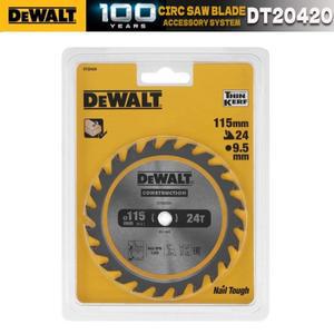디월트 DT20420-QZ 원형톱날 무선 프레이밍 115 X 9.5 MM 24T 톱날 빠른 절단 전동 공구 액세서리 DT20420