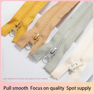 싱글 엔드 코트 다운 재킷 지퍼 DIY 재봉 액세서리 의류 긴 지퍼 5 송진 지퍼 40cm 50cm 60cm 80cm 10