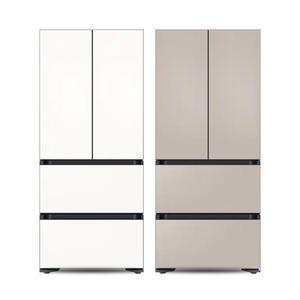 삼성전자 Bespoke AI 김치플러스 4도어 키친핏 420L RQ42DB94R2AP 코타 l YK l 무료배송/삼성물류배송