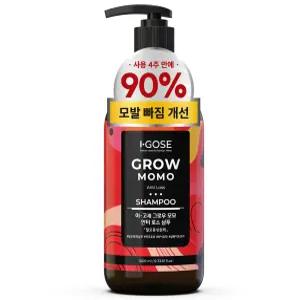 이고세 그로우 모모 탈모완화 집중케어 맥주효모 샴푸 1000ml (설페이트 프리)