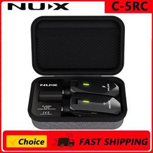 NUX C-5RC 5.8GHz 무선 기타 시스템 (액티브 또는 패시브 픽업 충전 케이스 포함 UHF