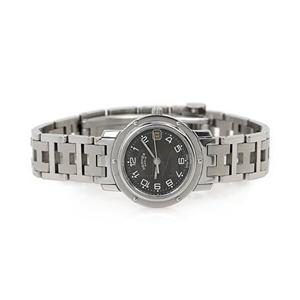 [에르메스]에르메스 클래식 클리퍼 그레이 실버 스틸워치 시계 CL4.210