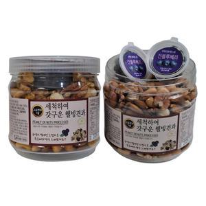 세척하여 갓구운 웰빙견과 500g