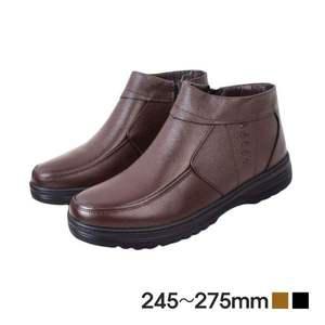 소가죽 남성용 기모방한부츠 캐주얼구두 정장패션구두 겨울방한화