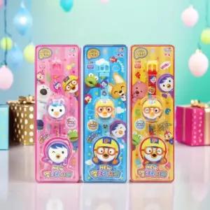 뽀로로 멜로디시계 패티 캐릭터 손목시계 디지털 전자 워치 어린이 시간공부 시게 팔찌 아동