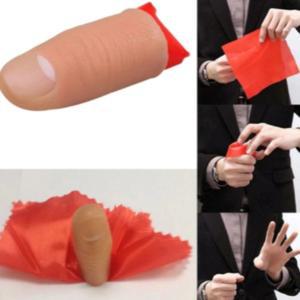 손가락 마술 도구 엄지 손가락 3P 실리콘 가짜 트릭 핑거 할로윈 매직