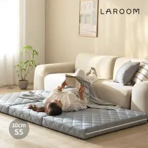 누울 10cm 침대 바닥 토퍼 3단 접이식 매트리스 SS