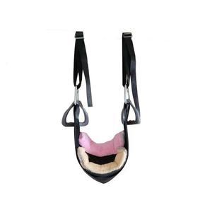 목견 문틀 도움 목지지대 견인 기 늘이기 메쉬 메모리폼 의자 목해먹