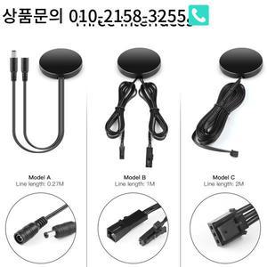 스마트 터치 센서 LED 조명 스위치 제어 핸드 스윕 디밍  조광기 12V-24V 침투 25mm 목재 패널