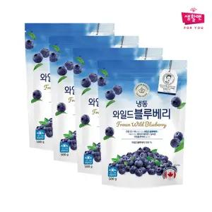 냉동 와일드 블루베리(캐나다) 500g x 4팩