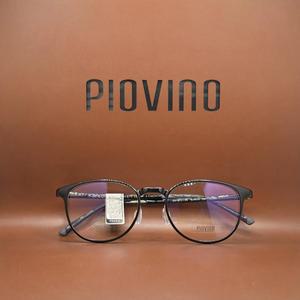 피오비노 슬림핏 PV-SF31 C1 블랙 초경량 편한안경 PIOVINO 가벼운 뿔테안경 코눌림적은