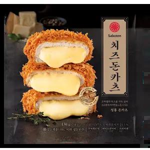 [사보텐][T]사보텐 모짜렐라 치즈 돈카츠 130g 10팩