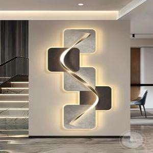 복도 LED 조명액자 현관그림 대형 벽장식 인테리어 효과적 사용