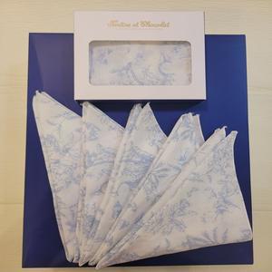 [대구백화점] [쇼콜라]2025신상)트왈드뱀부손수건5장 (TNOXCF01XW)