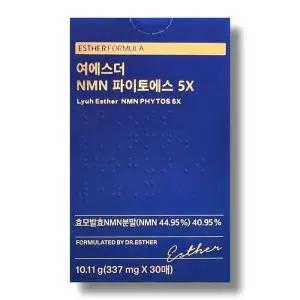 여에스더 NMN 파이토에스 5X 337mg 30매 1박스 /wb