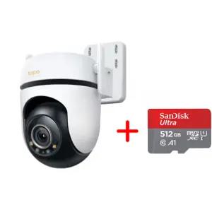 티피링크 Tapo TC43 WiFi 5MP CCTV 카메라+micro SD 카드 512GB