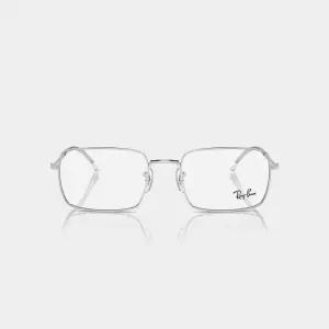 레이밴 긱시크 메탈 사각안경 RX6520 2501 실버 은테 안경 스우파3 우와