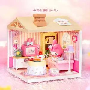 마이멜로디 스위트드림 애프터눈 티 응접실 DWL01 로보타임 My Melody`s Dreamy Living Room