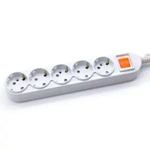 5구 안전 접지형 스위치 멀티탭 1.5m 멀티콘센트
