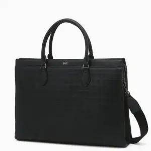 [AK분당점] [닥스] 그레이 체크 소가죽 서류가방 DBBA5F250G3