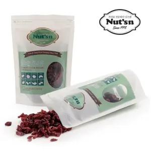건조 건크랜베리 건조과일 건과류 200g 지퍼백 1+1/과일 간식 디저트 조각 토핑 크랜베리 크리 휴대 망고