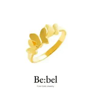 순금반지 3.75g(한돈) 24k 여자 나비 트리플 비벨