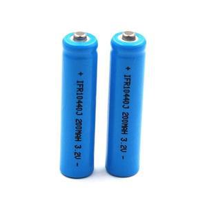 충전식 리튬 인산염 배터리 3.2V 10440 AAA 500mah 로트당 2 개