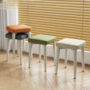 적층형 스퀘어 컬러스툴 화장대 간이 의자
