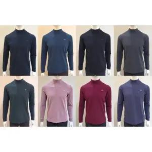 루이까스텔 남성 FW 가을 겨울 기모 반목 터틀 반폴라 이너 기본 티셔츠 (8color) 7MDTS904 _IC